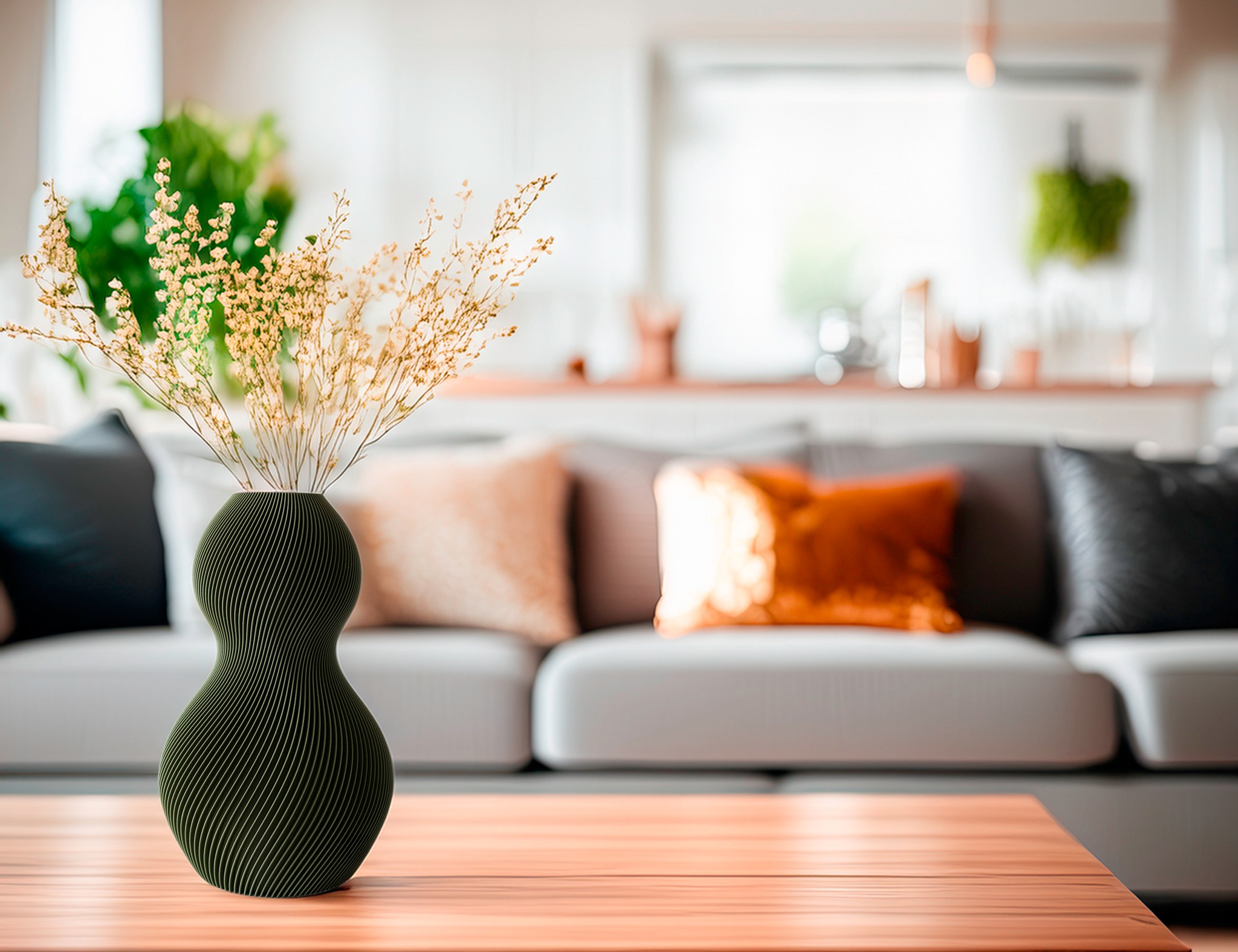 Wazon Melodia w odcieniu Zieleń to przykład, jak subtelność może nadać wnętrzu głębi. Jego delikatne, falujące linie przypominają rytm natury — spokojny, płynny, kojący. Wystarczy kilka gałązek suszu, by przestrzeń zyskała miękkość i charakter.

Ta zieleń nie dominuje — ona uspokaja i dopełnia. To kolor równowagi, który dobrze czuje się zarówno w nowoczesnych, jak i klasycznych aranżacjach.

🌿 Polska Forma™ – design, który brzmi w rytmie natury.

#PolskaForma #WazonMelodia #Wazon #DekoracjeWnętrz #HomeDecor #InteriorDesign #HomeInspiration #DesignLovers #PolskiDesign #EcoHome #MinimalDesign #ModernHome #ScandiStyle #SustainableLiving #EcoDecor #DesignInspiration #GreenVibes #HomeStyle #3DprintedDesign #MadeInPoland #SlowLiving #HomeAccessories #InteriorGoals #DesignDetails